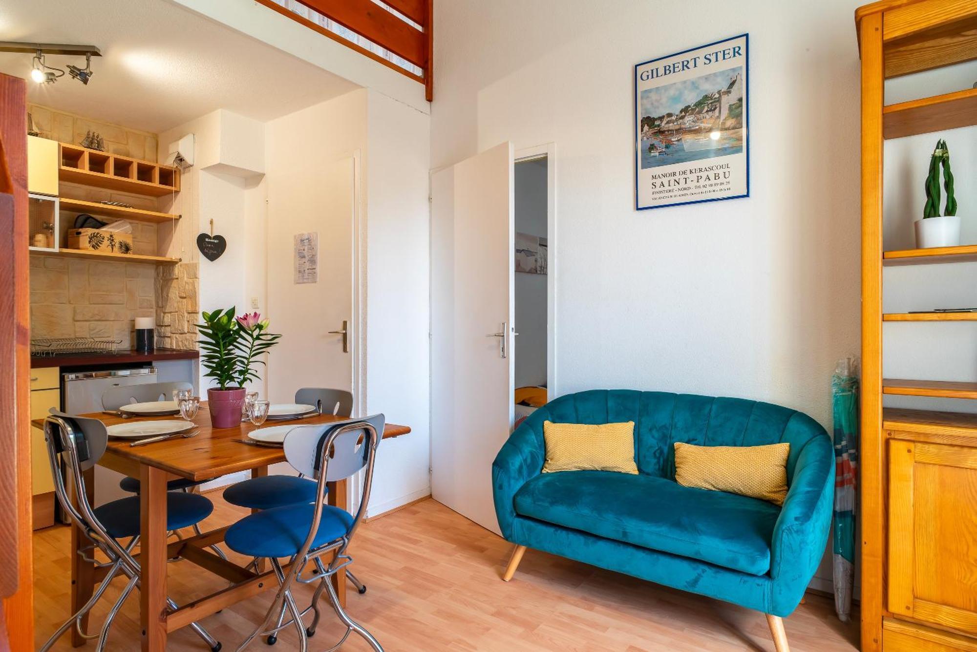 Glazik - Appartement A 5 Min De La Plage Saint-Nic Exteriör bild