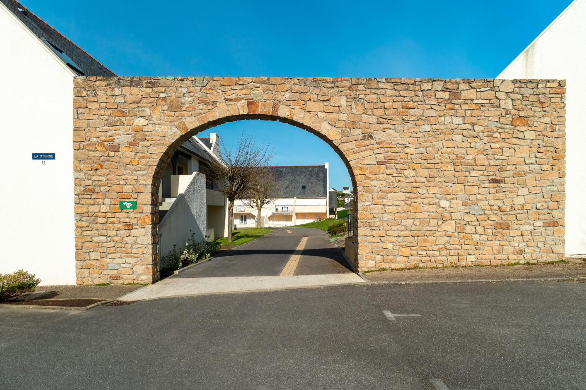 Glazik - Appartement A 5 Min De La Plage Saint-Nic Exteriör bild